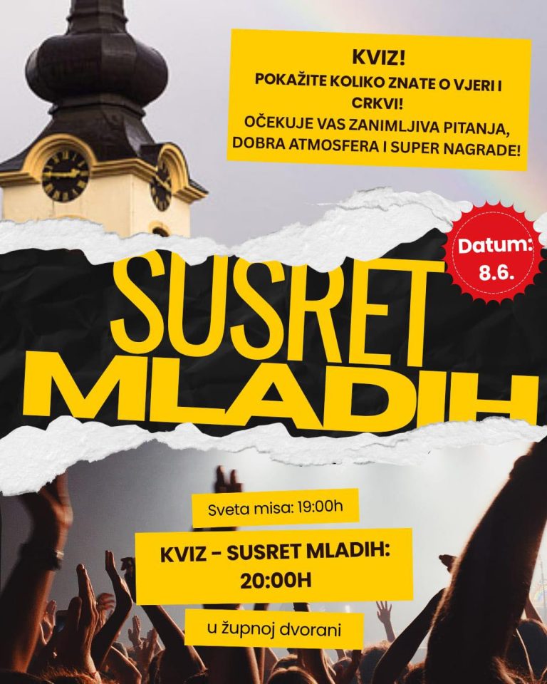 Read more about the article Najava – Susret mladih (8.6.2025.)