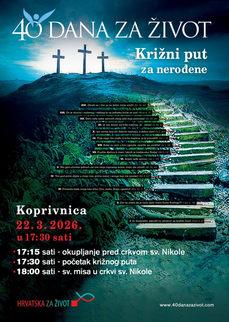 Pročitajte više o članku Križni put Inicijative 40 dana za život