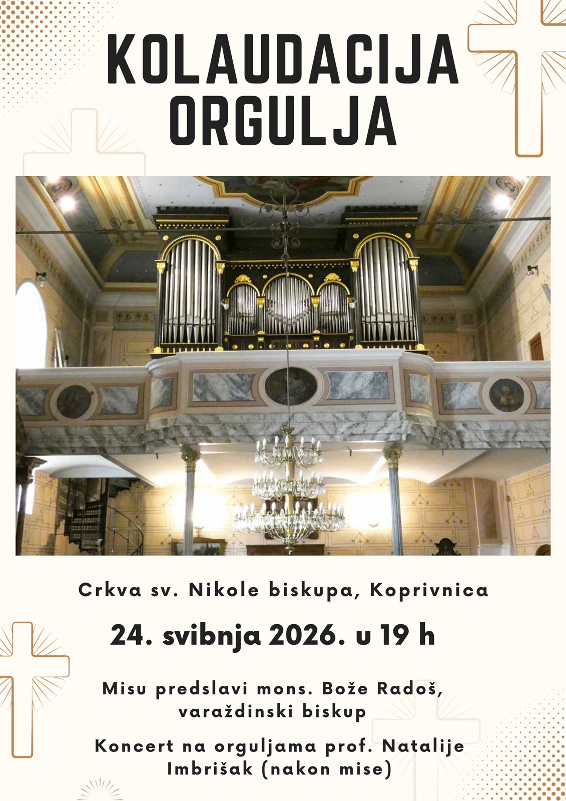 Trenutno pregledavate Najava – Kolaudacija orgulja